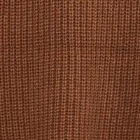 Springfield Jersey-knit midi dress brown