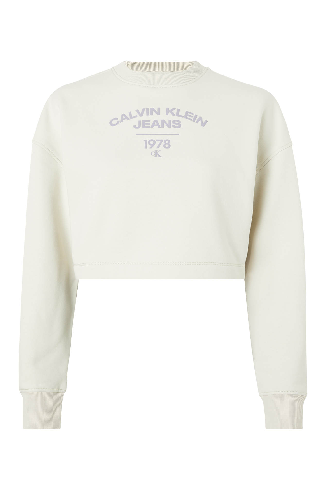Sweatshirt de mulher Calvin Klein com capuz Cinzento XS