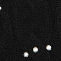 Springfield Pearl detail knit jumper black