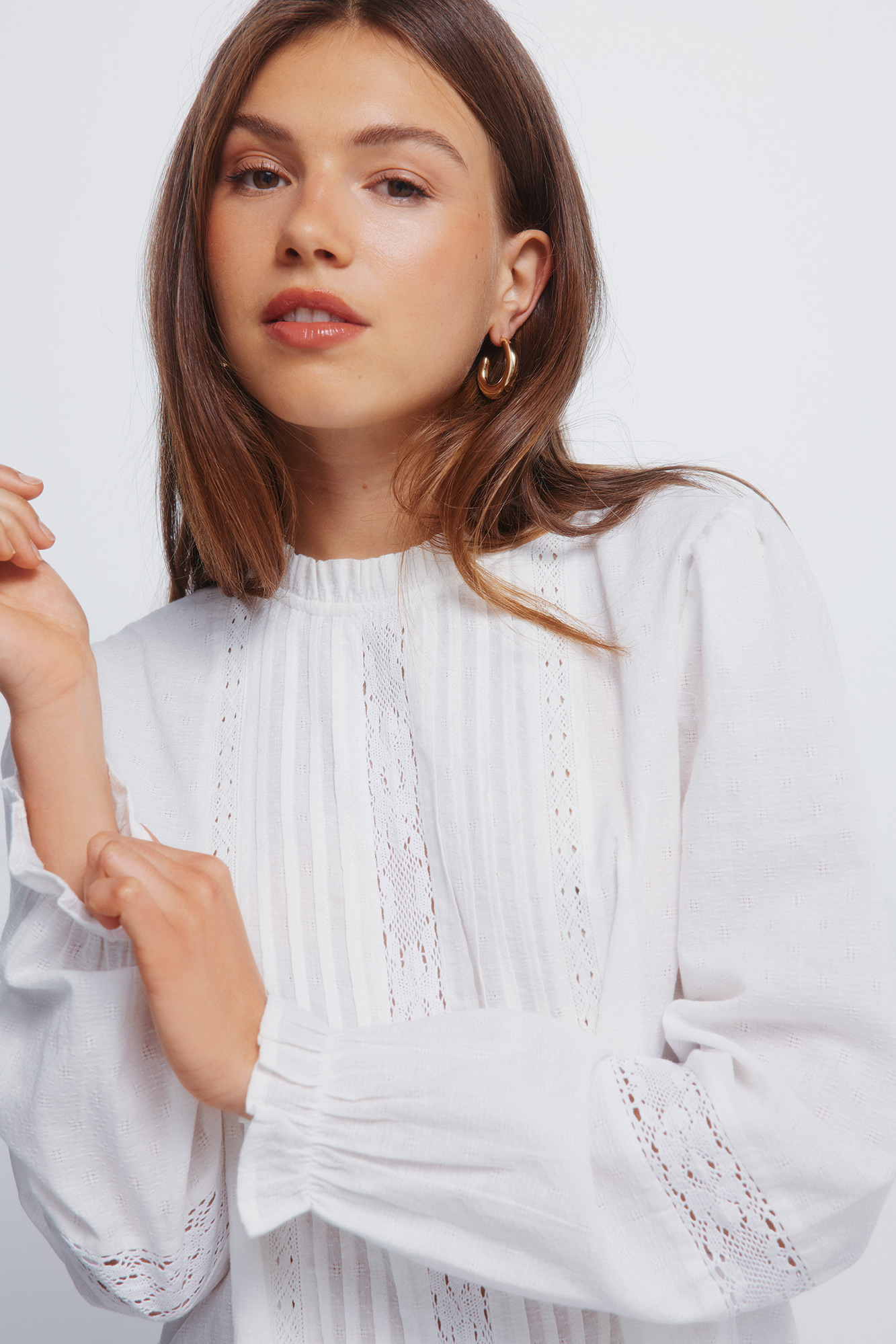Romantic lace blouse