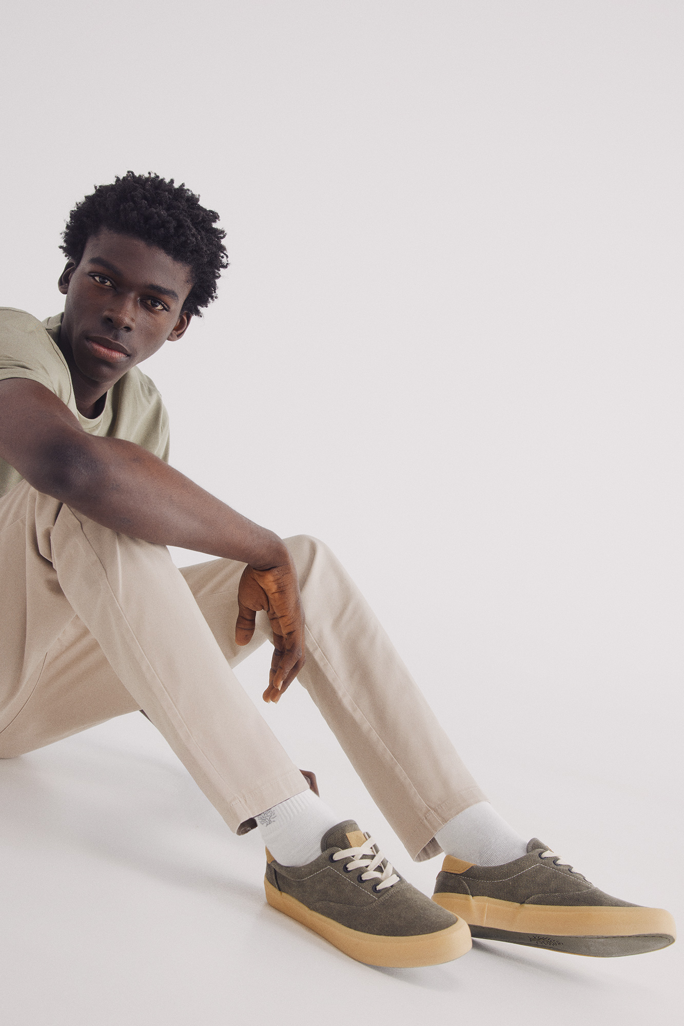 Zapatilla tejido algodón Deportivas de hombre SPF