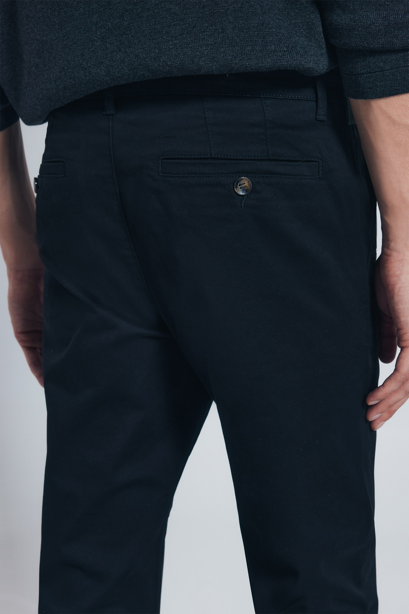 Springfield Herren Textured Formal Chinos Hose – Elegante, Pflegeleichte Chino Für Business & Freizeit