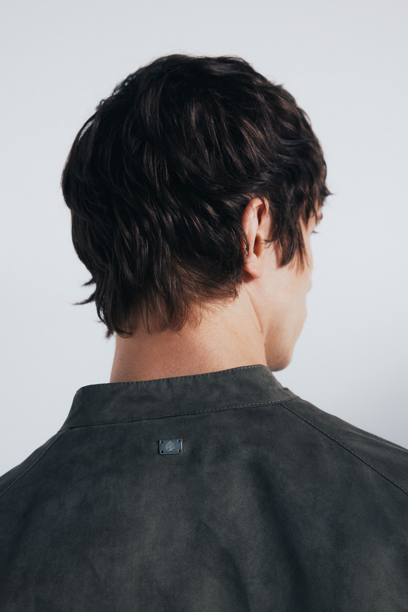 Springfield Herren Jacke In Wildleder-Optik – Mit Reißverschluss, Aus Recyceltem Polyester