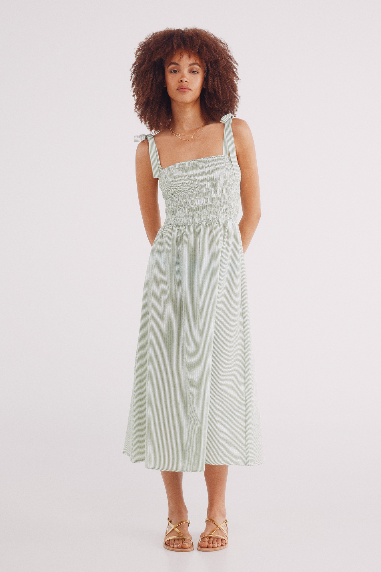 Molly Bracken Vestido Rayas Tirantes Molly Online Bracken Vestidos