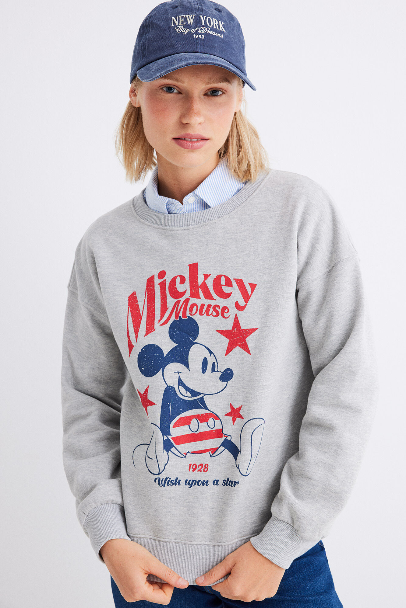 Sudadera Mickey Mouse algodon