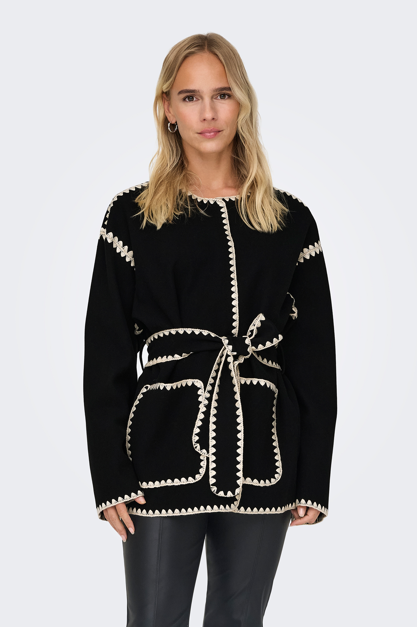 Jacke im Kimono -Stil Damenjacken SPF