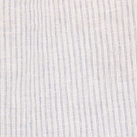 Springfield Bluse ohne Ärmel Leinen Bio-Baumwolle blaue mischung