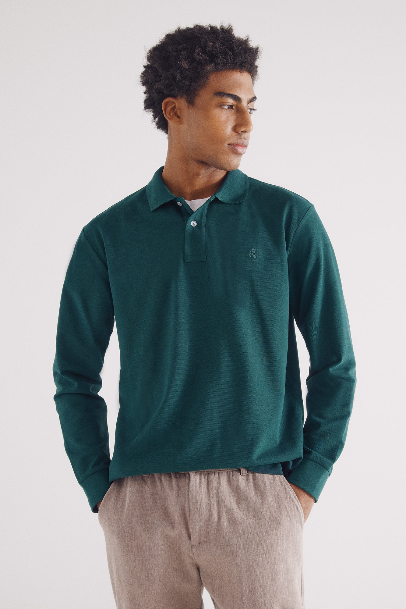 Polo Club Robe Polo Manches Longues Polo Piqué à Manches Longues