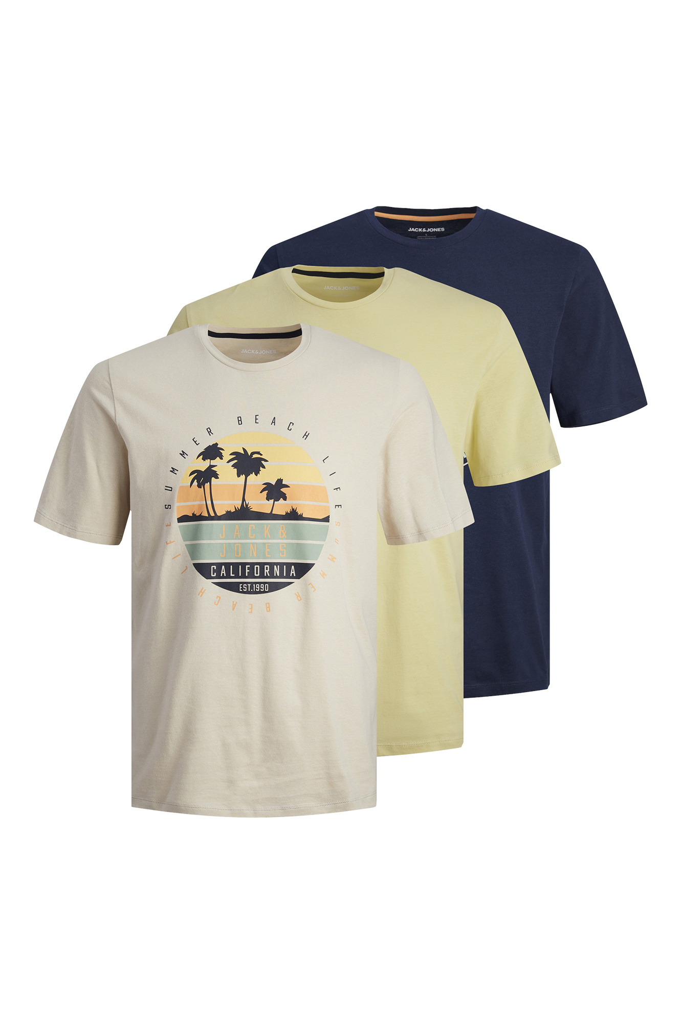 Pack 3 Camisetas Interiores Mujer Pinuccio Venegoni - 100% Algodón Mercerizado, Encaje, Fabricadas En Italia