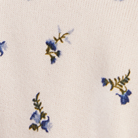 Springfield Swiss Embroidery Hem Cut Jersey-Knit T-Shirt camel