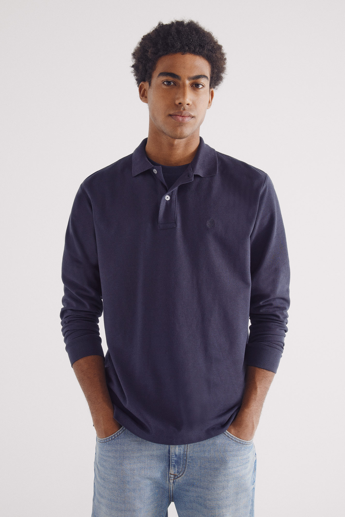 Polo Nueva Coleccion Springfield Hombre Polo Básico Slim Polos De