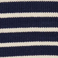Springfield Striped jumper with buttons kék
