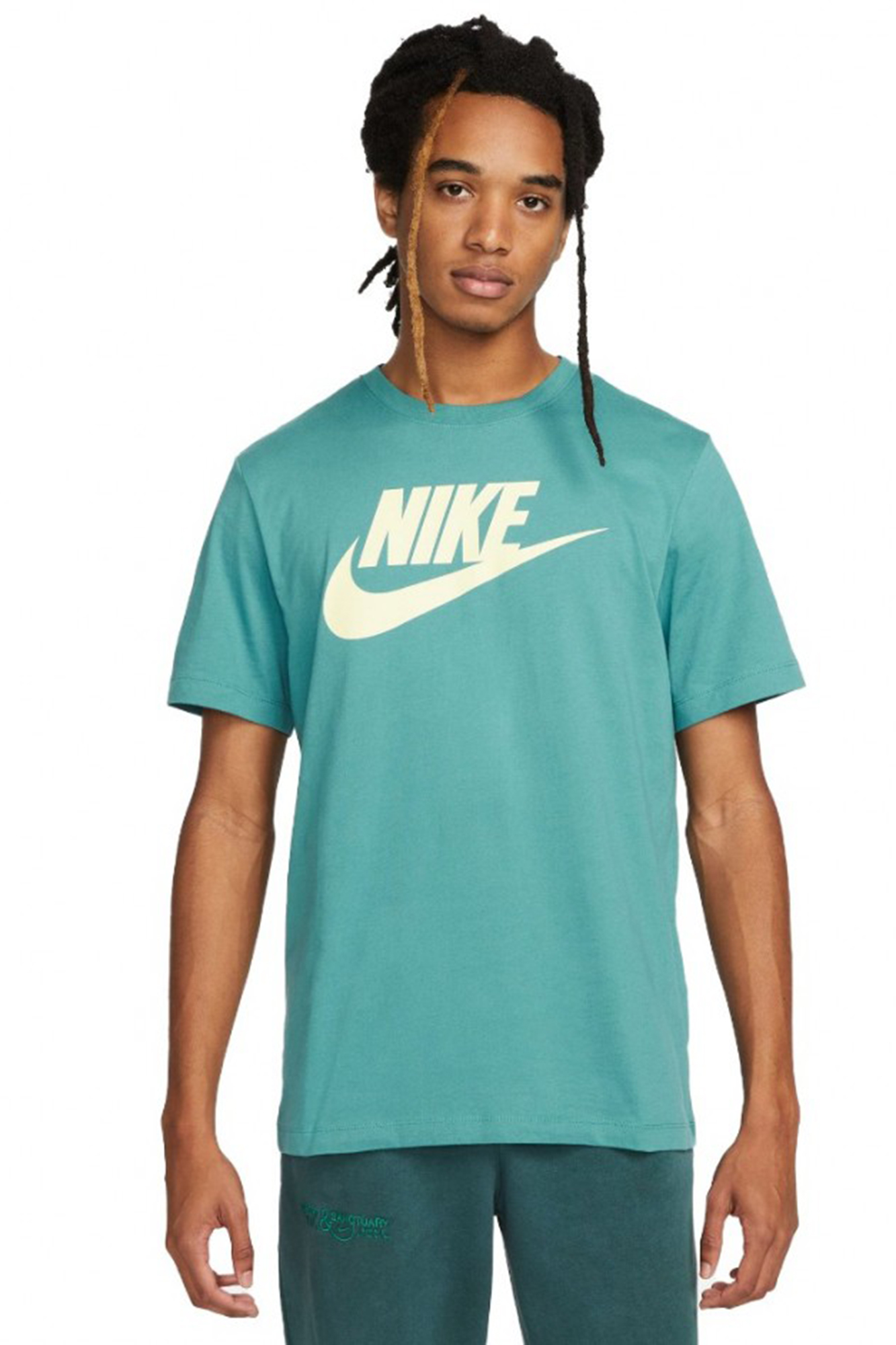 NIKE - Camiseta marrón Sportswear Club Hombre