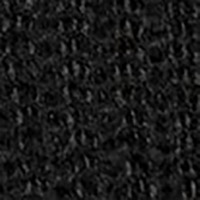 Springfield Locker geschnittener Pullover mit langen Ärmeln und Details vorne im V-Ausschnitt und in er Taille schwarz
