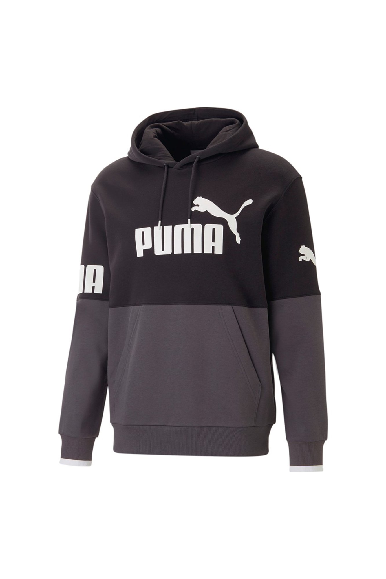 Puma Power Colorblock negro sudadera hombre