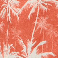 Springfield Palm print swim shorts tan