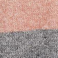 Springfield Long colour block knit cardigan pink