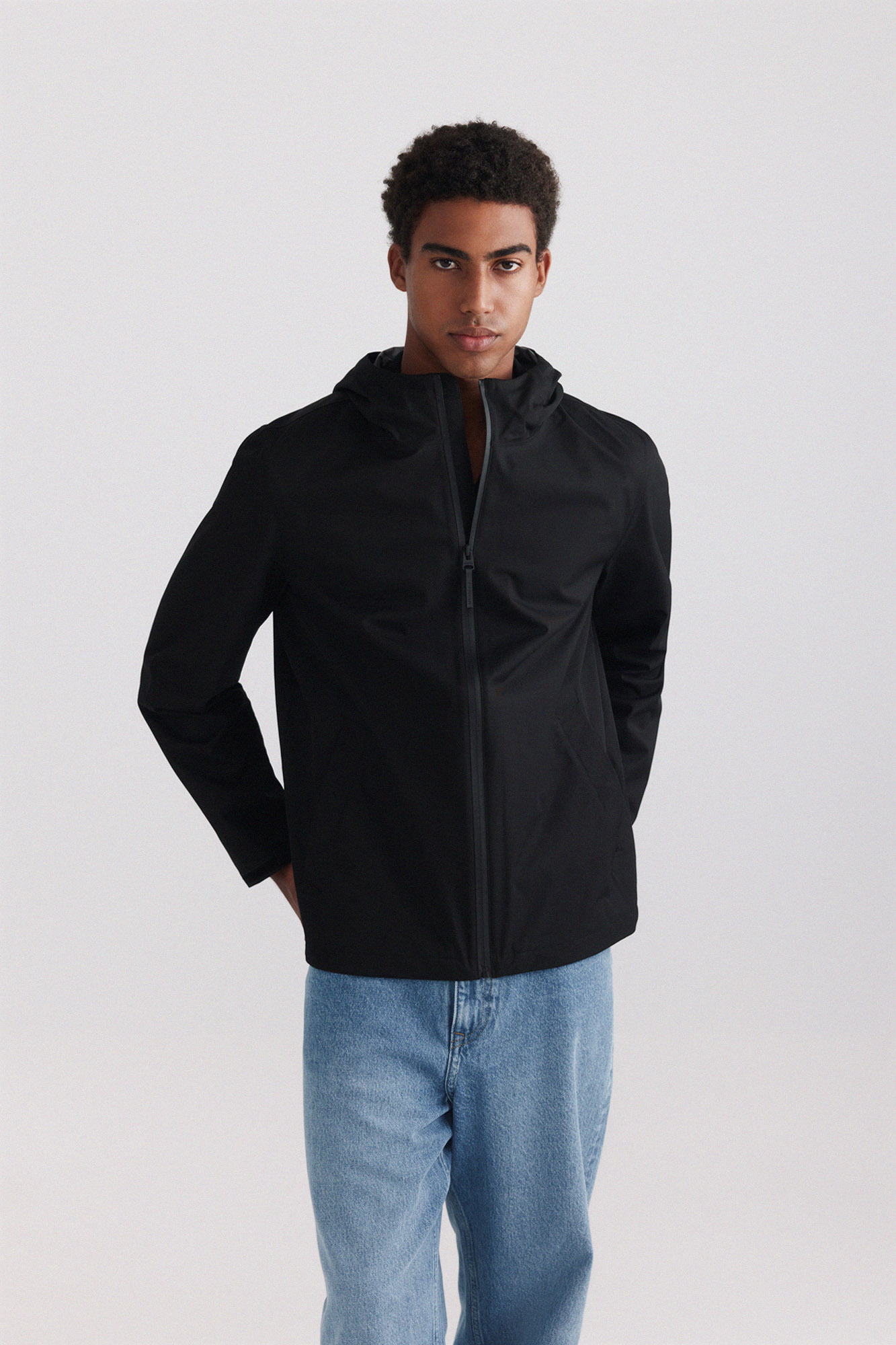 Short technical parka