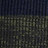 Springfield Striped knit jumper zöld