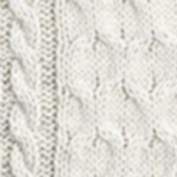 Springfield Cross-knit jumper blanc