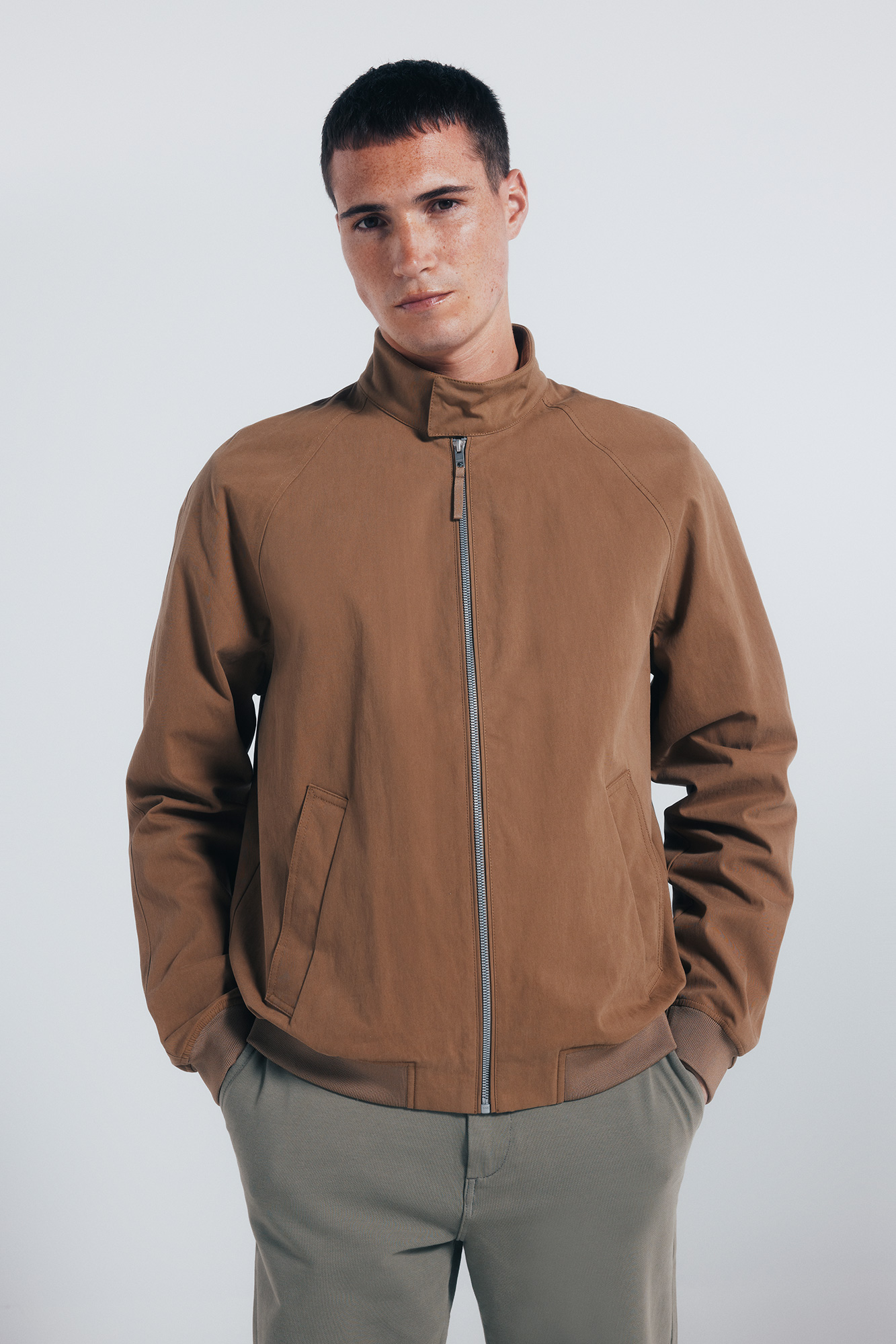 Veste Homme Springfield - Coupe Décontractée Matelassée, Qualité Urbaine