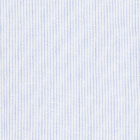 Springfield Camisa lino micro rayas azul medio