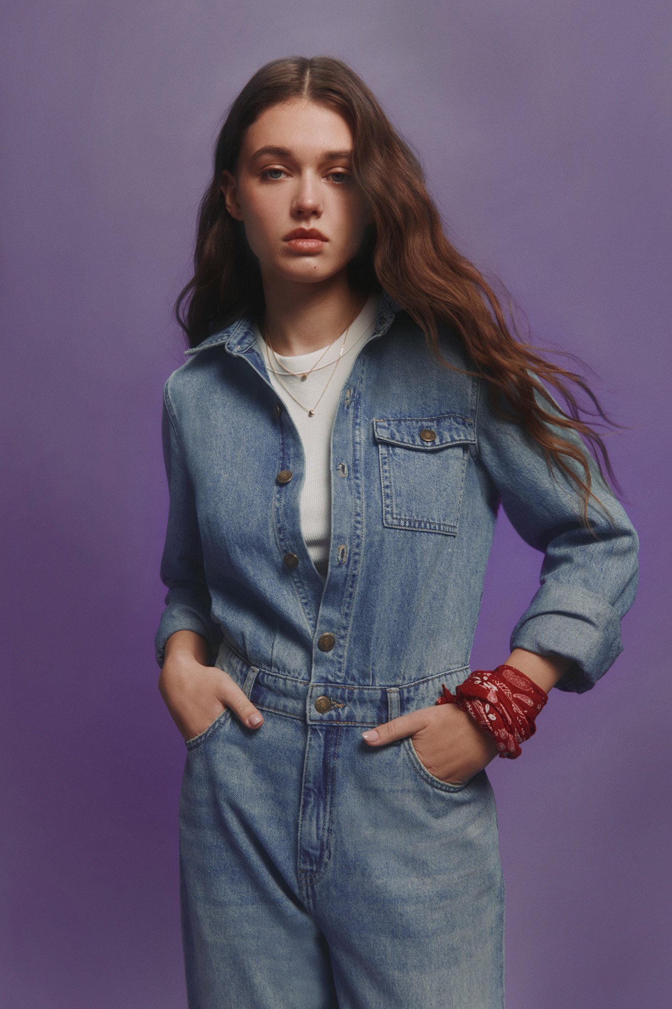 Mono Rayas Springfield Peto Vaquero Niño Bermuda A Rayas