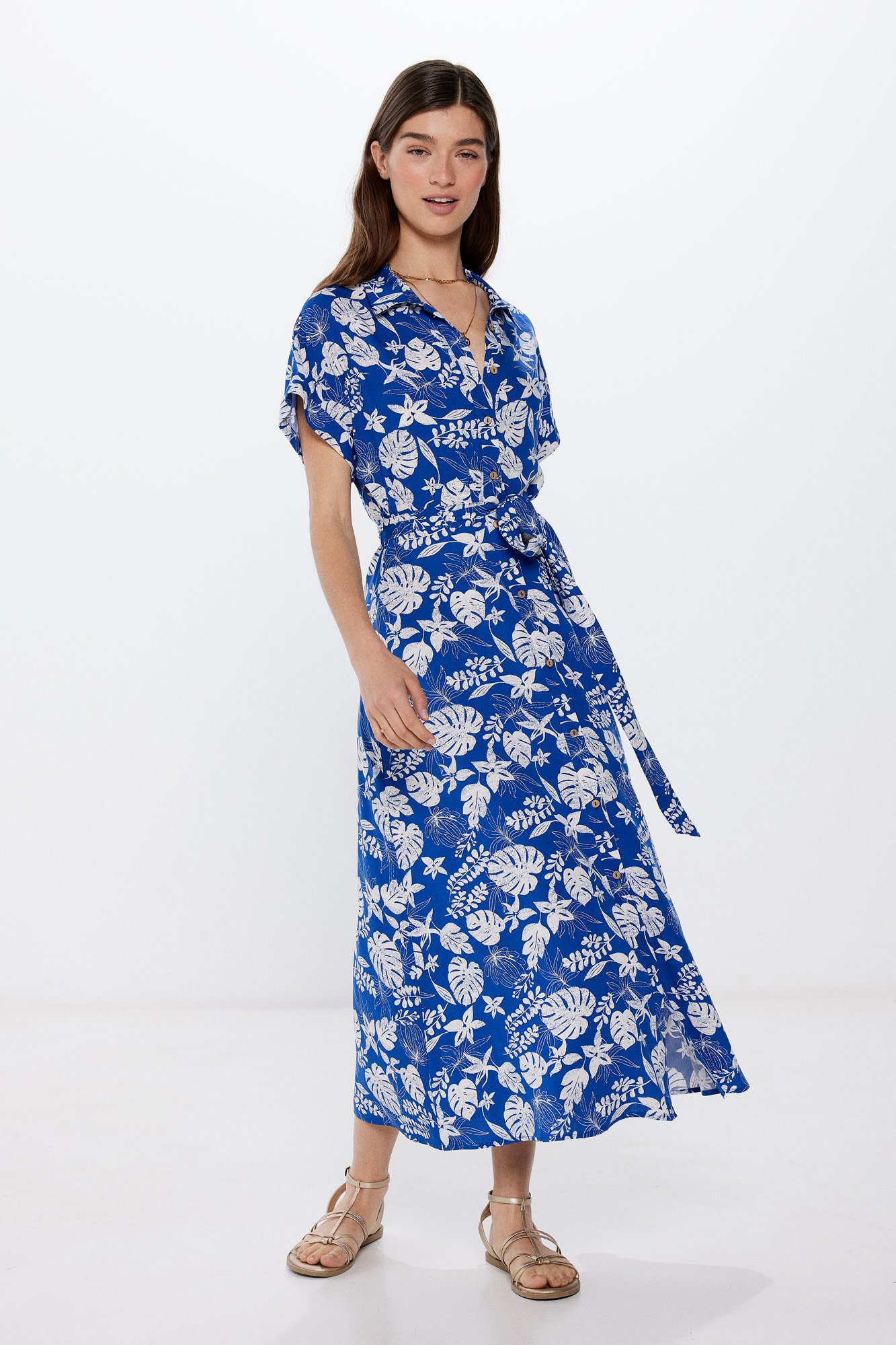 Vestido Midi Springfield Vestidos Mujer 2019 Moda Primavera