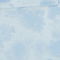 Springfield Blusa crop tejido ligero estampado azul