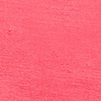 Springfield Camisa corta de lino cuello solapas rosa