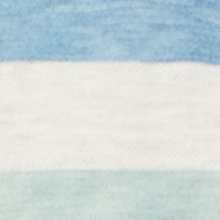 Springfield Kurzarm-Pullover Streifen blau