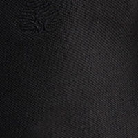 Springfield Long-sleeved piqué T-shirt  black