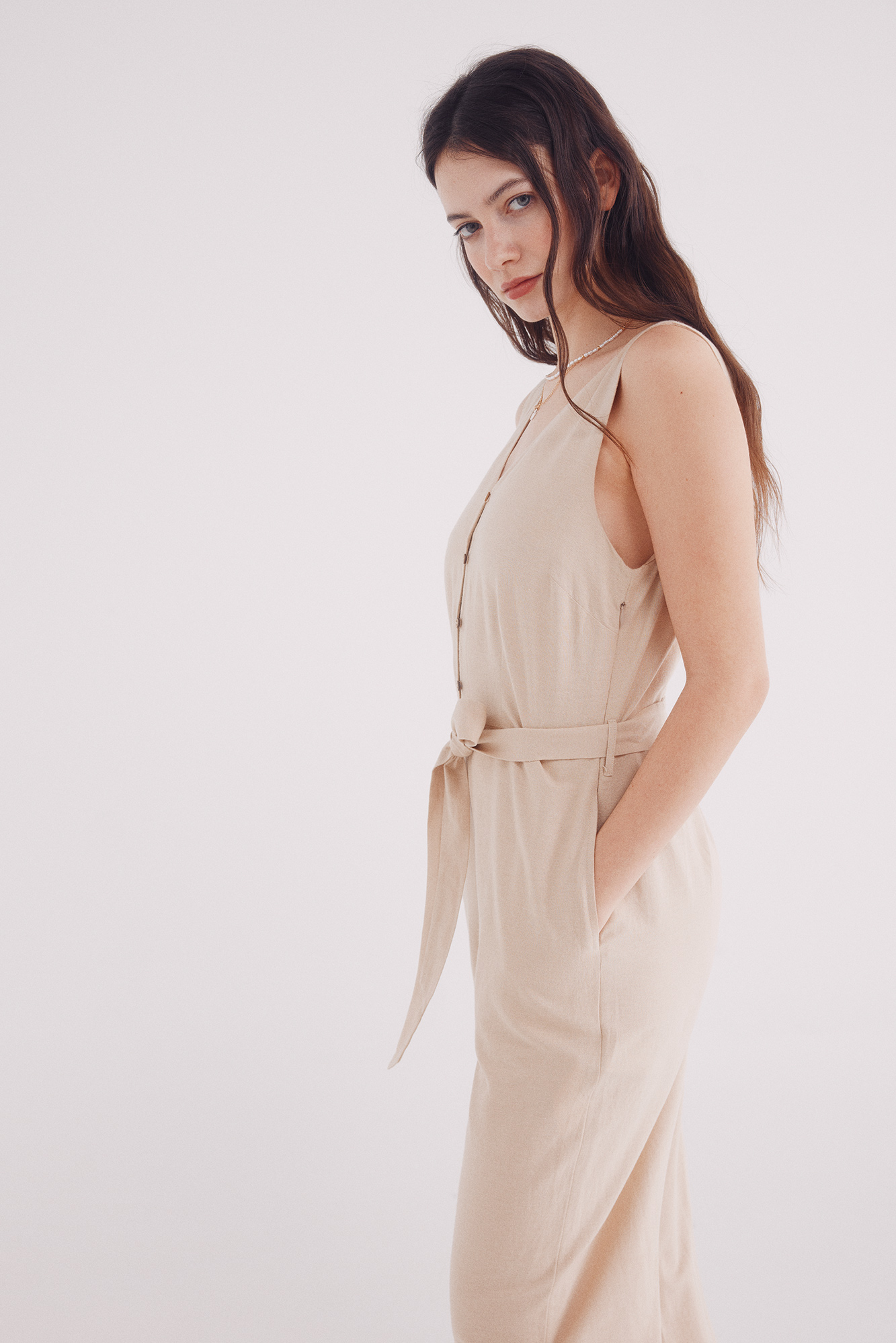 Mono Mujer Mono De Lino Springfield Para Niña Estilo Urbano Y