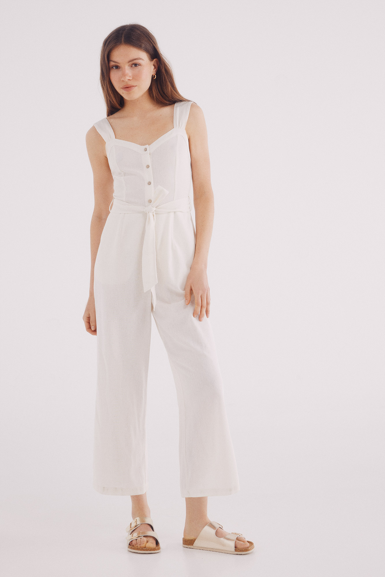 Monos Peto Vaquero Mujer Springfield Tencel Springfield Mujer