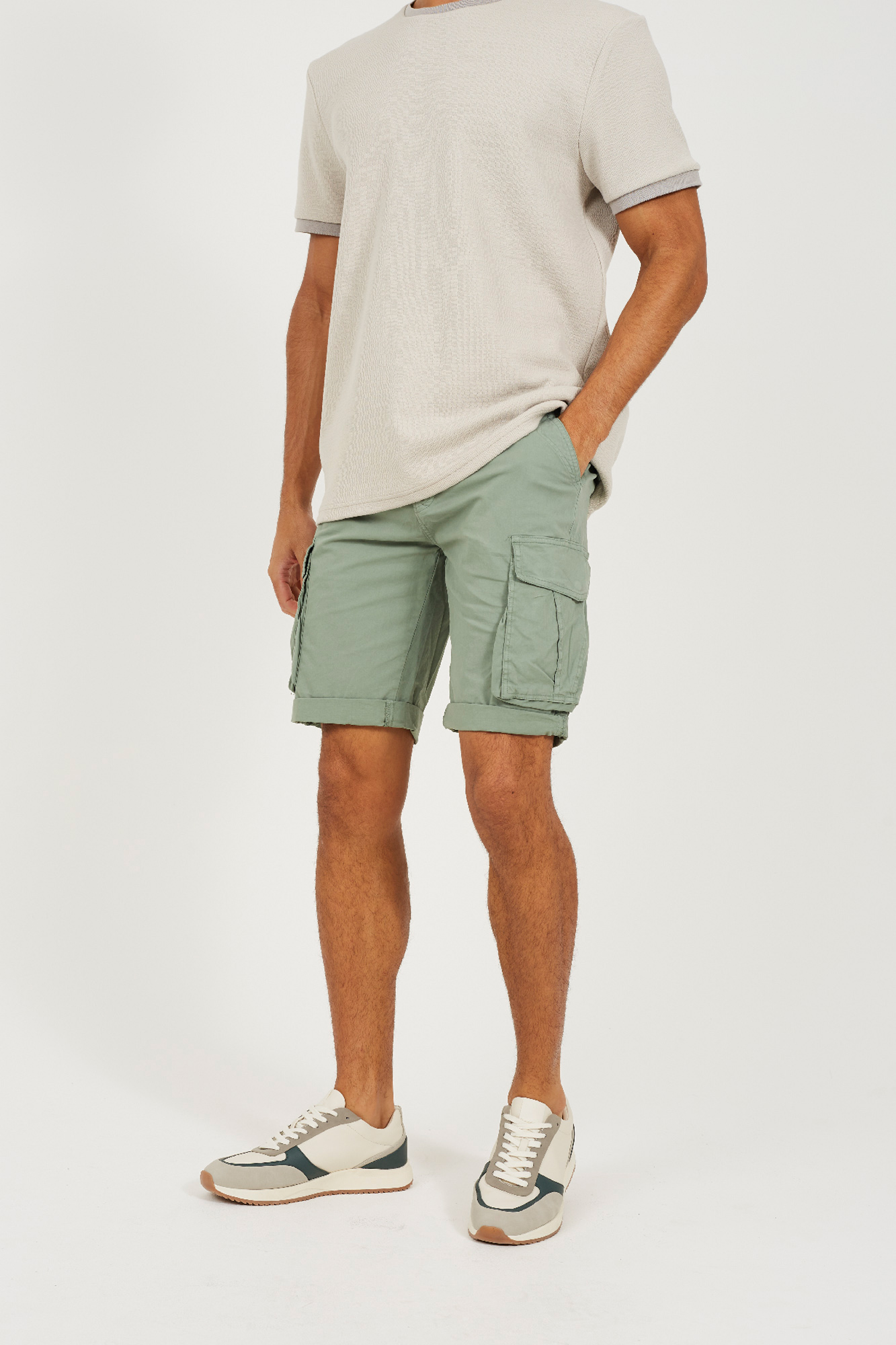 Brave Soul Rebel And Soul Cargo Shorts BRAVE SOUL Bravesoul Mens