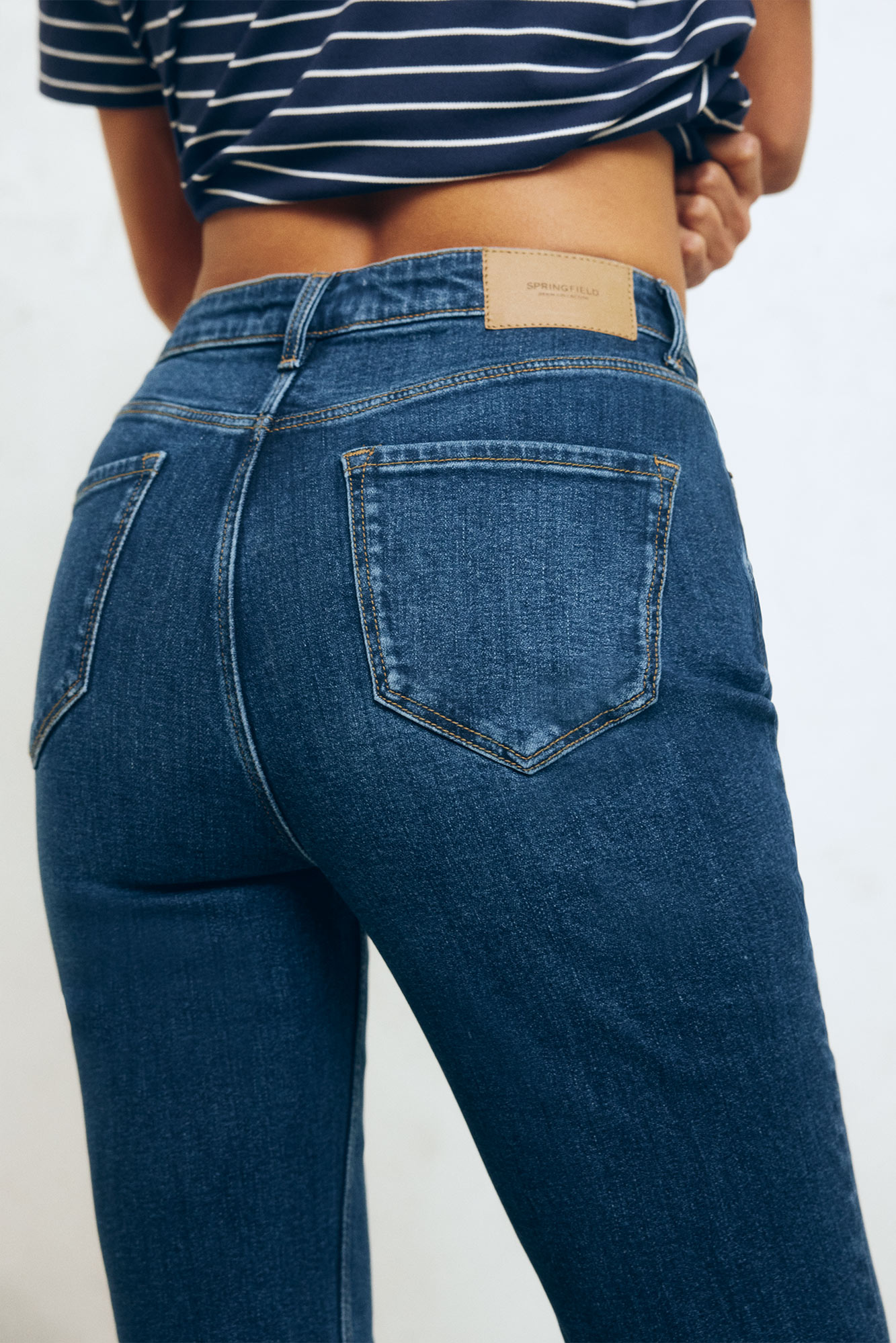 Jeans Talla Pantalon Springfield Jeans Women Pantalones