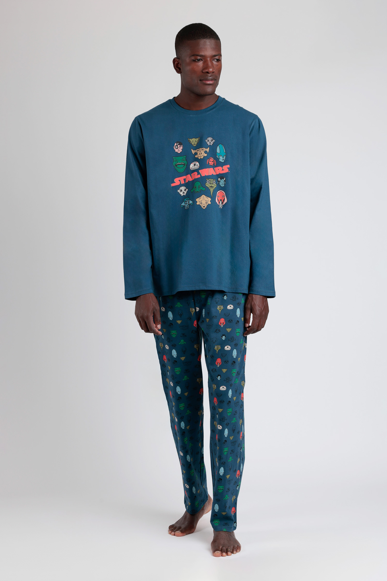 Pijamas Largos Springfield Pijama Mujer Conjunto Pijama Pijamas