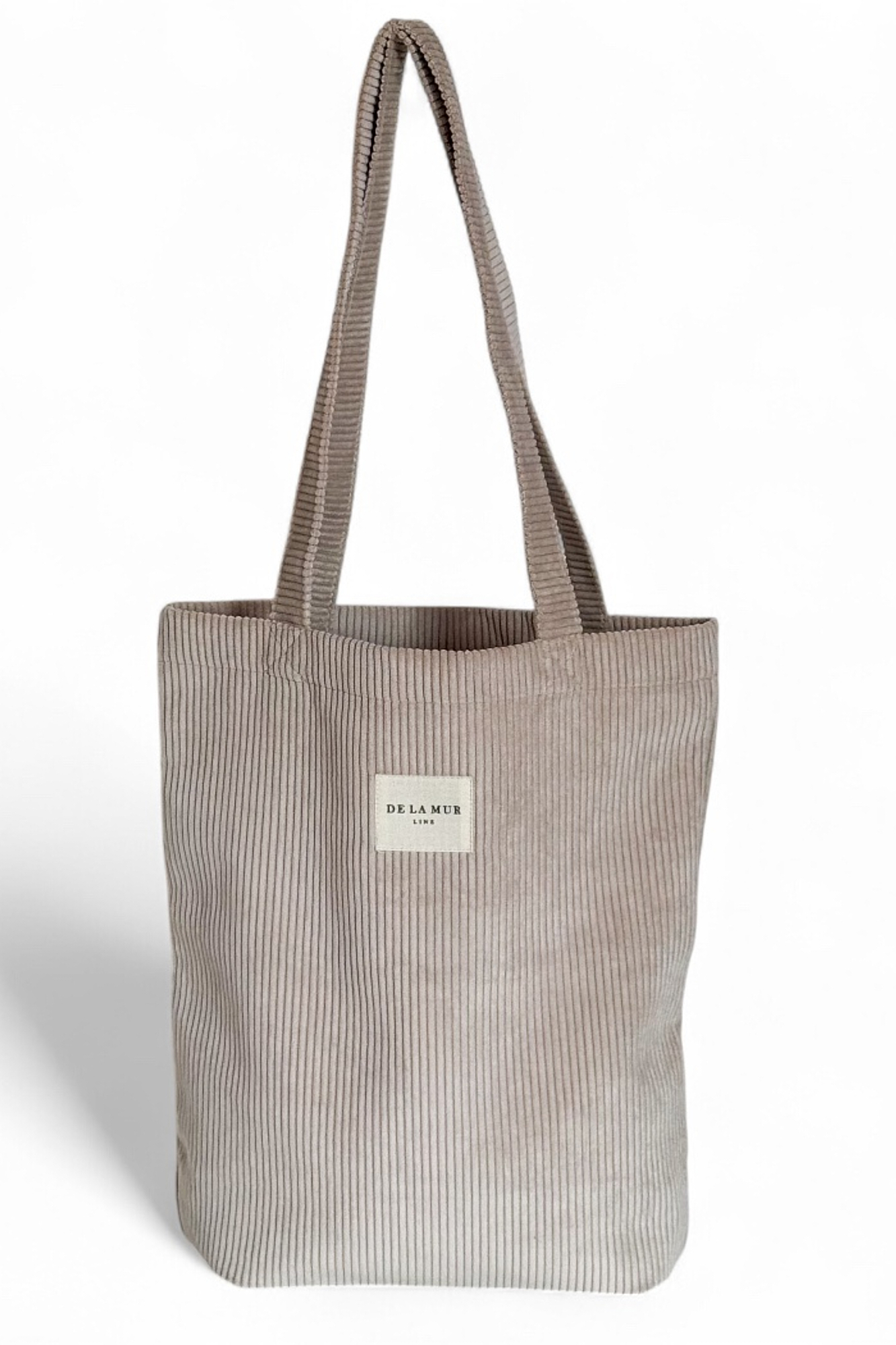 elu.Fleur tote（square）Corduroy elu Fleur tote square small