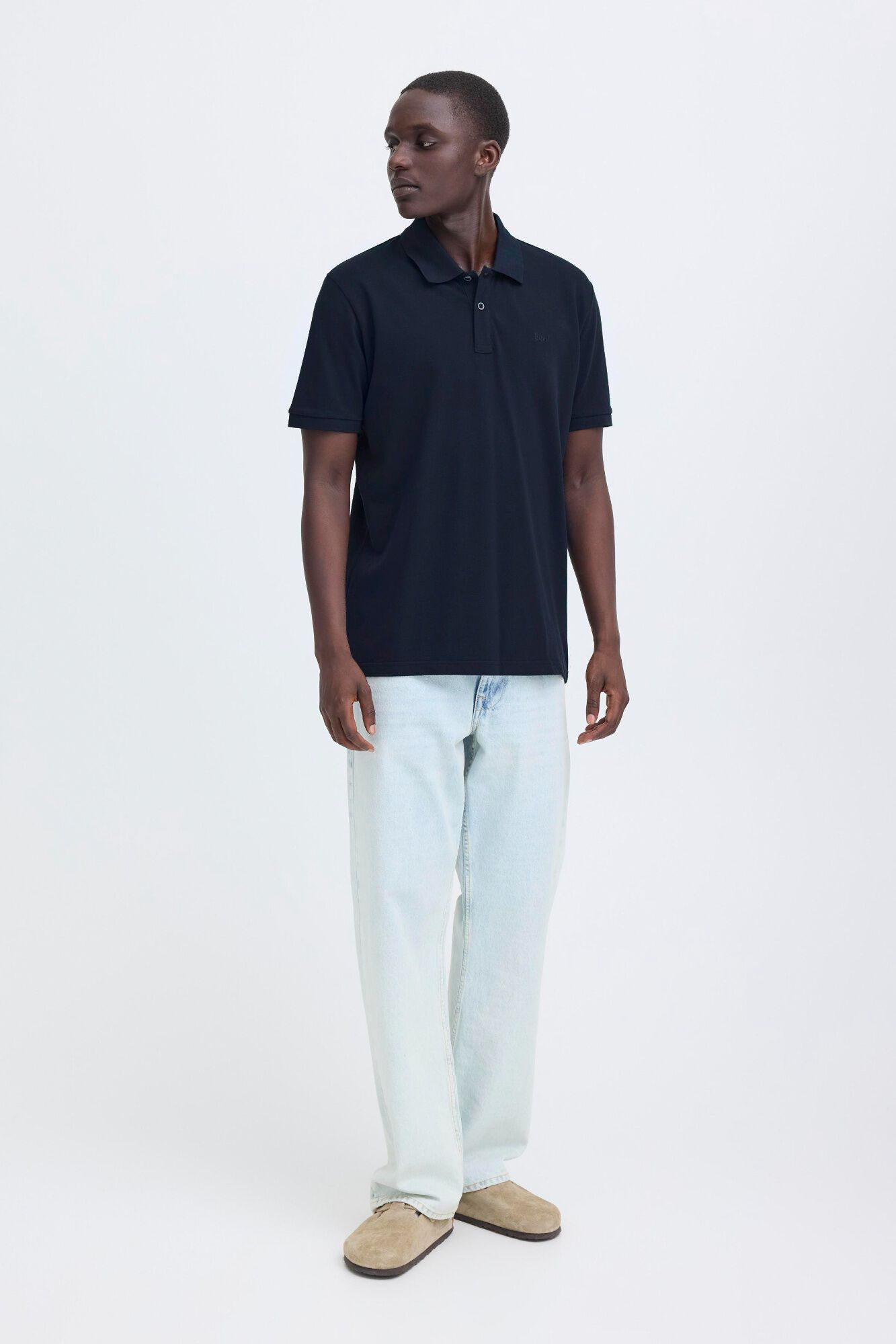 Conjunto de polo, jeans e mocassins | SPF